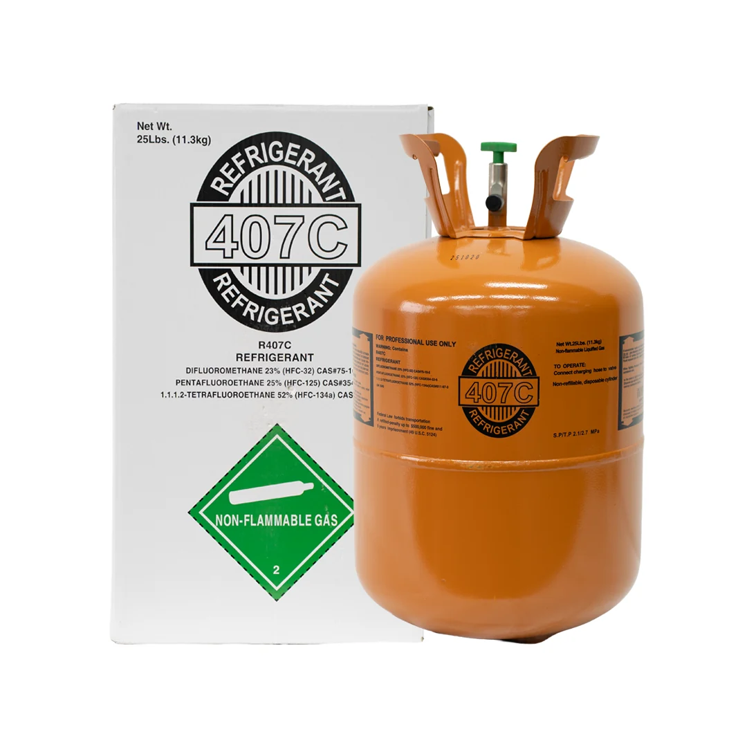R407C 25 lb Refrigerant New Factory Sealed Cylinder - Image 2
